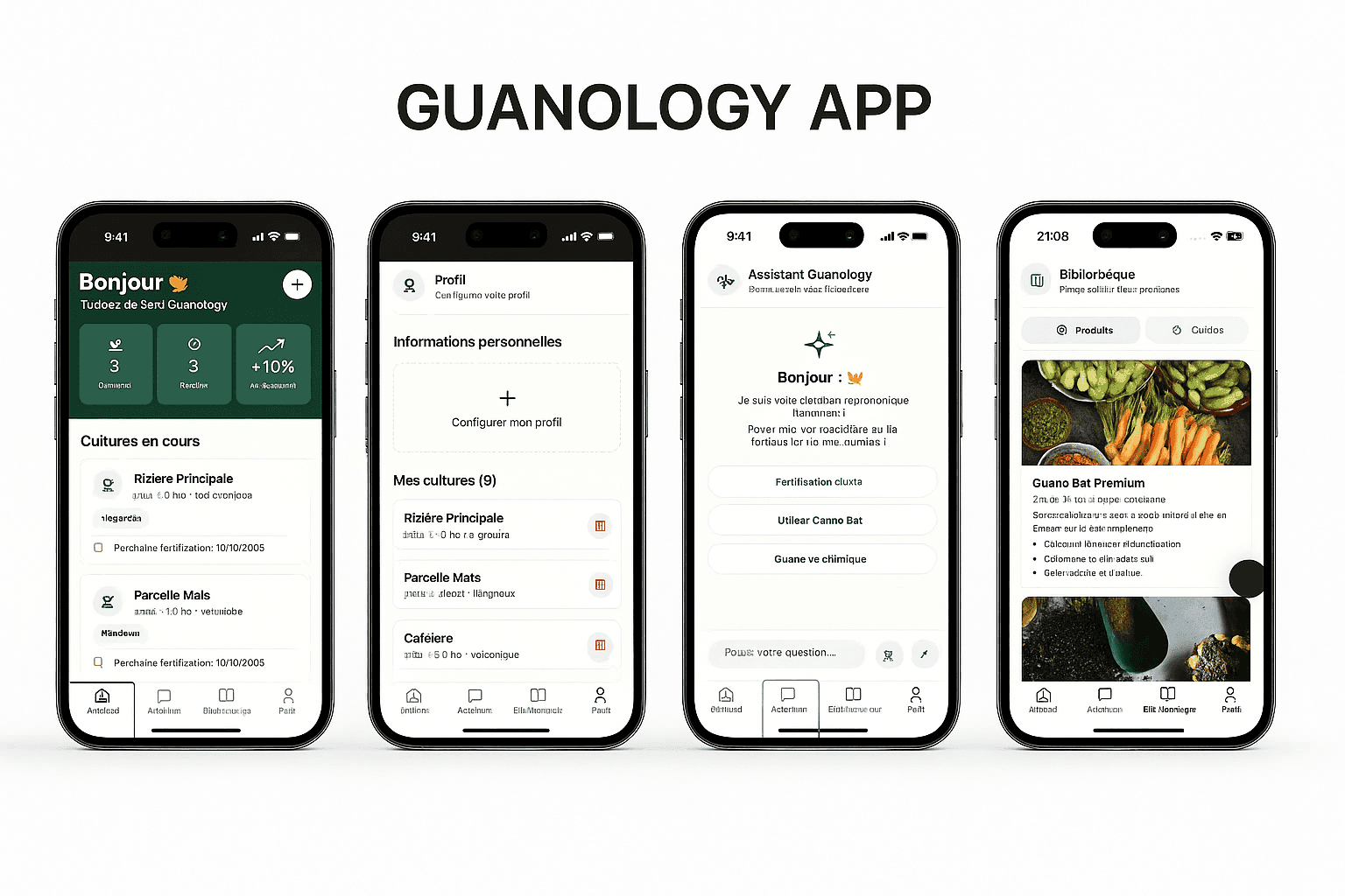App Guanology guanova AI forecast npk fertilizer